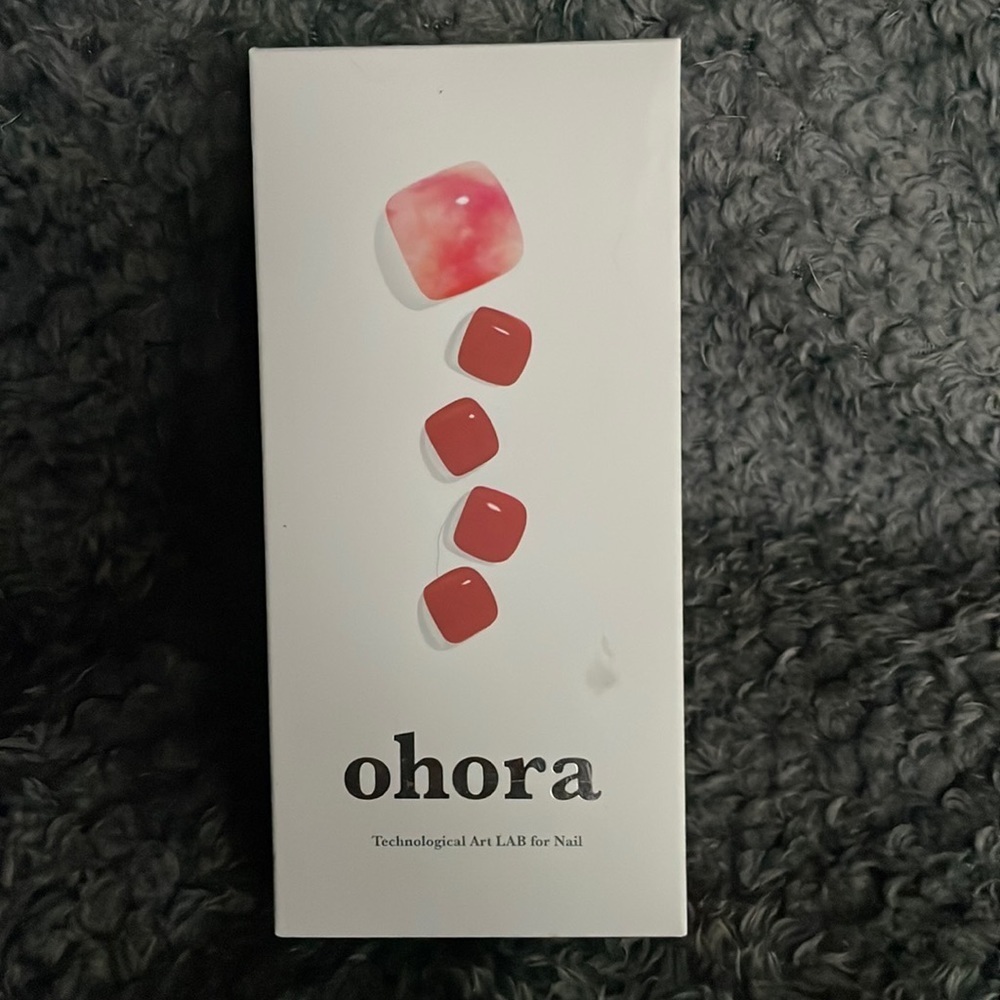 Ohora semicured gel nail for Toes- pedi